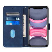 Custodia per cellulare in pelle con flip in rilievo 3D a tracolla, For iPhone 11, For iPhone 11 Pro, For iPhone 11 Pro Max, For iPhone X / XS