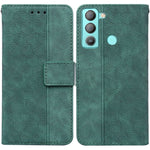 Custodia per telefono in pelle goffrata geometrica, For Tecno Pop 5 LTE BD4, For Tecno Pop 5P, For Tecno Pova 2, For Tecno Pova LD7