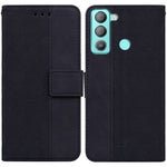 Custodia per telefono in pelle goffrata geometrica, For Tecno Pop 5 LTE BD4, For Tecno Pop 5P, For Tecno Pova 2, For Tecno Pova LD7