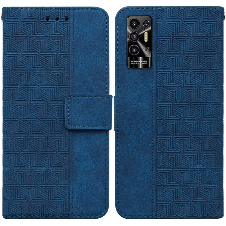 Custodia per telefono in pelle goffrata geometrica, For Tecno Pop 5 LTE BD4, For Tecno Pop 5P, For Tecno Pova 2, For Tecno Pova LD7