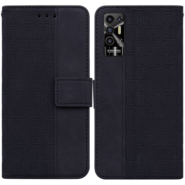 Custodia per telefono in pelle goffrata geometrica, For Tecno Pop 5 LTE BD4, For Tecno Pop 5P, For Tecno Pova 2, For Tecno Pova LD7