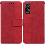 Custodia per telefono in pelle goffrata geometrica, For Tecno Pop 5 LTE BD4, For Tecno Pop 5P, For Tecno Pova 2, For Tecno Pova LD7