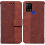 Custodia per telefono in pelle goffrata geometrica, For Tecno Pop 5 LTE BD4, For Tecno Pop 5P, For Tecno Pova 2, For Tecno Pova LD7