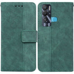 Custodia per telefono in pelle goffrata geometrica, For Tecno Pova Neo LE6, For Tecno Spark 7 Pro, For Tecno Spark 8 / 8T, For Tecno Spark 8P