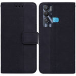 Custodia per telefono in pelle goffrata geometrica, For Tecno Pova Neo LE6, For Tecno Spark 7 Pro, For Tecno Spark 8 / 8T, For Tecno Spark 8P