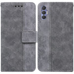 Custodia per telefono in pelle goffrata geometrica, For Tecno Pova Neo LE6, For Tecno Spark 7 Pro, For Tecno Spark 8 / 8T, For Tecno Spark 8P