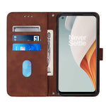 Custodia per cellulare in pelle con flip in rilievo 3D a tracolla, For OnePlus Nord N100 5G, For OnePlus Nord N200 5G