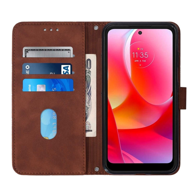 Custodia per cellulare in pelle con flip in rilievo 3D a tracolla, For Motorola Moto G Power 2022, For Motorola Moto G Pure, For Motorola Moto G8 Power Lite, For Motorola Moto G9 / G9 Play