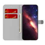 Custodia per telefono in pelle flip orizzontale con motivo ad acquerello, For Tecno Spark 8P, For Tecno Spark Go 2022 / Spark 8C