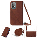 Custodia portafoglio in pelle con flip 3D per Samsung Galaxy A33