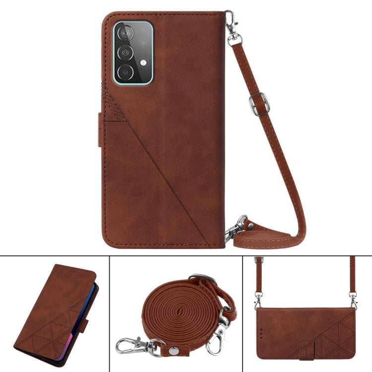 Custodia portafoglio in pelle con flip 3D per Samsung Galaxy A33