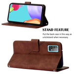 Custodia portafoglio in pelle con flip 3D per Samsung Galaxy A33