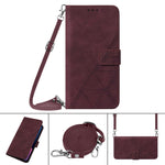 Custodia portafoglio in pelle con flip 3D per Samsung Galaxy A33