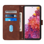 Custodia per cellulare in pelle con flip in rilievo 3D a tracolla, For Samsung Galaxy S20 Lite/S20 FE 4G & 5G, For Samsung Galaxy S20+, For Samsung Galaxy S20 Ultra, For Samsung Galaxy S20