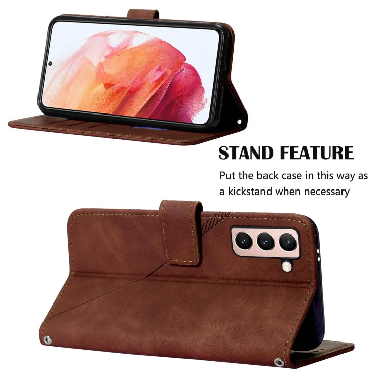 Custodia per cellulare in pelle con flip in rilievo 3D a tracolla, For Samsung Galaxy S21 5G, For Samsung Galaxy S21 FE 5G, For Samsung Galaxy S21 Ultra 5G, For Samsung Galaxy S21+ 5G