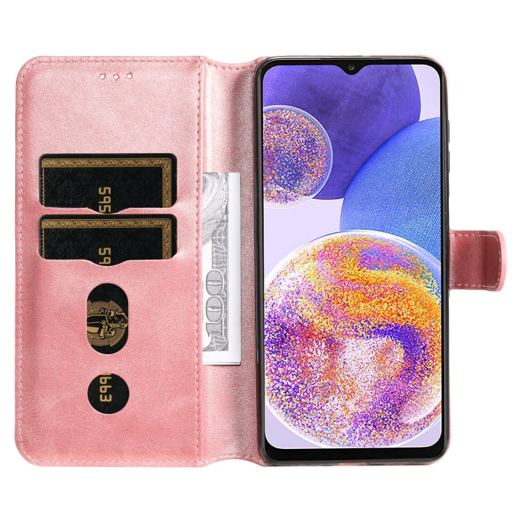 Classic Calf Texture PU + Custodia in pelle flip orizzontale in TPU, For Samsung Galaxy A23 4G/M23/F23, For vivo Y15S 2021/Y15A, For Xiaomi Poco M4 Pro, For Xiaomi Poco X4 Pro 5G