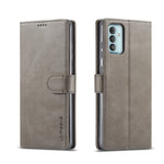 LC.IMEEKE Custodia per cellulare in pelle di vitello, For Samsung Galaxy A23 5G, For Samsung Galaxy M52 5G, For Honor 50 SE