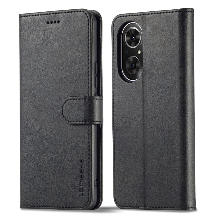 LC.IMEEKE Custodia per cellulare in pelle di vitello, For Samsung Galaxy A23 5G, For Samsung Galaxy M52 5G, For Honor 50 SE