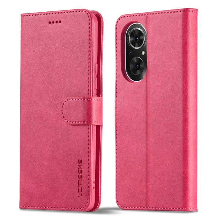 LC.IMEEKE Custodia per cellulare in pelle di vitello, For Samsung Galaxy A23 5G, For Samsung Galaxy M52 5G, For Honor 50 SE