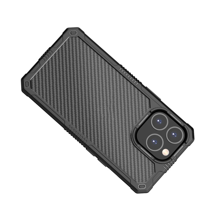 Custodia antiurto in fibra di carbonio per iPhone 13 Pro Max