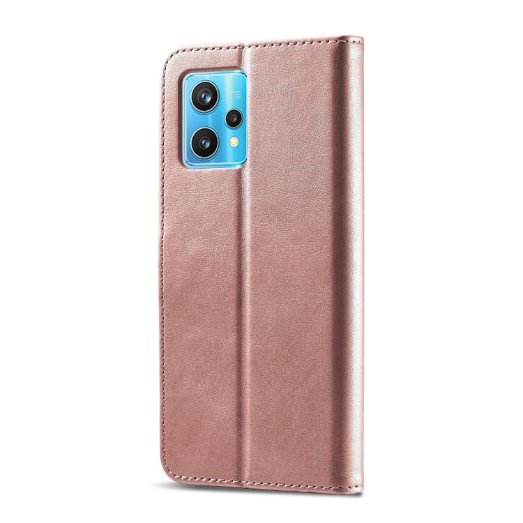 LC.IMEEKE Custodia per cellulare in pelle di vitello, For Realme 9 Pro, For Realme 9 Pro+