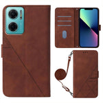 Custodia per cellulare in pelle con flip in rilievo 3D a tracolla, For Xiaomi Redmi 10 Prime / Note 11E, For Xiaomi Redmi 10C 4G Foreign/10 Indian, For Xiaomi Redmi K50 / K50 Pro, For Xiaomi Redmi Note 11 Pro 5G/4G Global