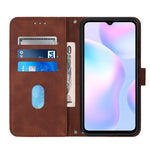 Custodia per cellulare in pelle con flip in rilievo 3D a tracolla, For Xiaomi Redmi 9A / 9i / 9AT, For Xiaomi Redmi 9C / 9C NFC / Poco C3, For Xiaomi Redmi Note 9 Pro/9 Pro Max/9S, For Xiaomi Redmi Note 9T