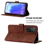Custodia per cellulare in pelle con flip in rilievo 3D a tracolla, For Xiaomi Redmi Note 10 5G/10T 5G, For Xiaomi Redmi Note 10S / 10 4G, For Xiaomi Redmi Note 11 4G/Redmi 10/10 Prime, For Xiaomi Poco M3/Redmi 9T/Redmi 9 Power