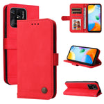 Custodia per telefono in pelle con bottone in metallo con albero della vita Skin Feel, For Xiaomi Redmi 10C 4G / Redmi 10 India Version, For Xiaomi Poco X4 Pro 5G, For Honor 50 SE / nova 9 SE, For OPPO Find X5