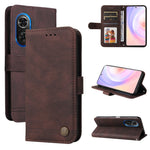 Custodia per telefono in pelle con bottone in metallo con albero della vita Skin Feel, For Xiaomi Redmi 10C 4G / Redmi 10 India Version, For Xiaomi Poco X4 Pro 5G, For Honor 50 SE / nova 9 SE, For OPPO Find X5