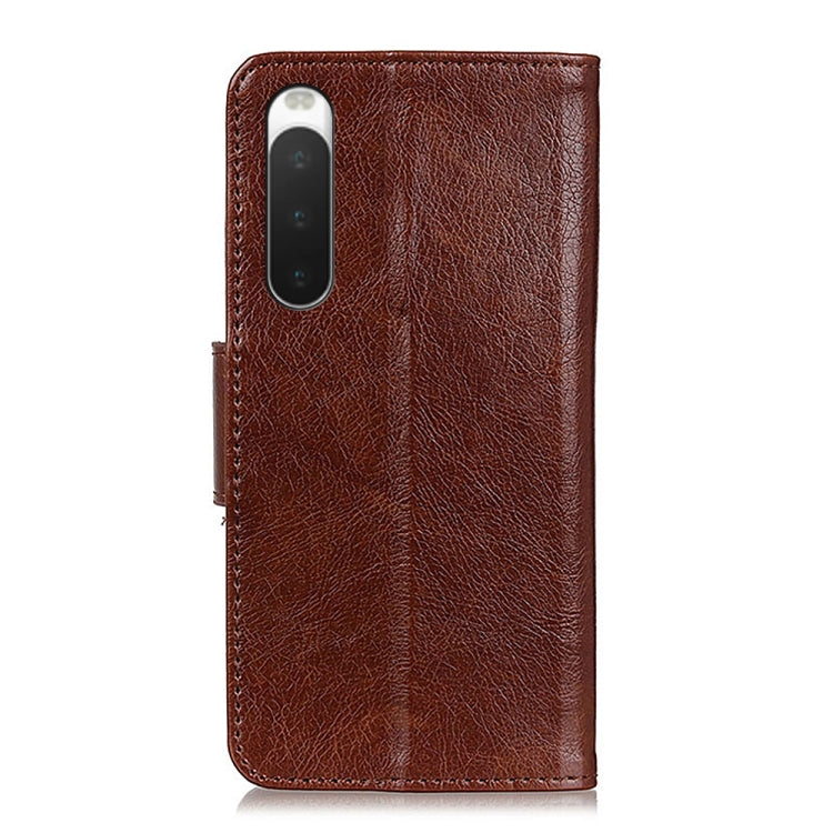 Custodia per cellulare in pelle nappa, For Sony Xperia 10 IV/10 IIII, For Xiaomi Redmi Note 11E/Redmi 10 5G