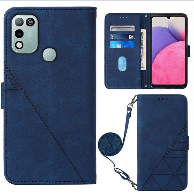 Custodia per cellulare in pelle con flip in rilievo 3D a tracolla, For Tecno Phantom X, For Infinix Hot 11 Play, For Infinix Hot 11S NFC X6812B, For Infinix Note 11
