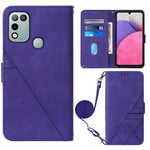 Custodia per cellulare in pelle con flip in rilievo 3D a tracolla, For Tecno Phantom X, For Infinix Hot 11 Play, For Infinix Hot 11S NFC X6812B, For Infinix Note 11