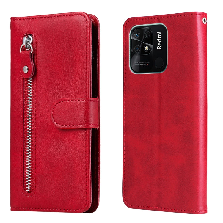 Custodia in pelle flip orizzontale con cerniera Fashion Calf Texture, For Xiaomi Redmi 10C 4G / Redmi 10 India, For Honor 50 SE / Huawei Nova 9 SE, For OPPO Reno7 5G / Find X5 Lite International Version, For OPPO Find X5