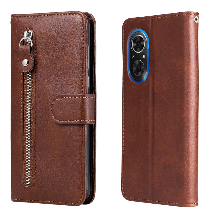 Custodia in pelle flip orizzontale con cerniera Fashion Calf Texture, For Xiaomi Redmi 10C 4G / Redmi 10 India, For Honor 50 SE / Huawei Nova 9 SE, For OPPO Reno7 5G / Find X5 Lite International Version, For OPPO Find X5
