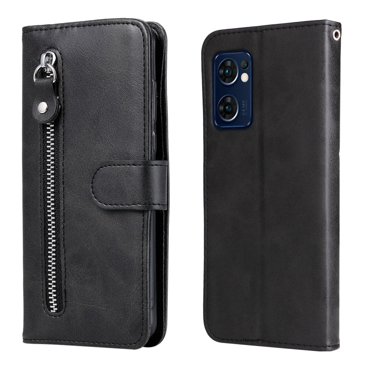 Custodia in pelle flip orizzontale con cerniera Fashion Calf Texture, For Xiaomi Redmi 10C 4G / Redmi 10 India, For Honor 50 SE / Huawei Nova 9 SE, For OPPO Reno7 5G / Find X5 Lite International Version, For OPPO Find X5