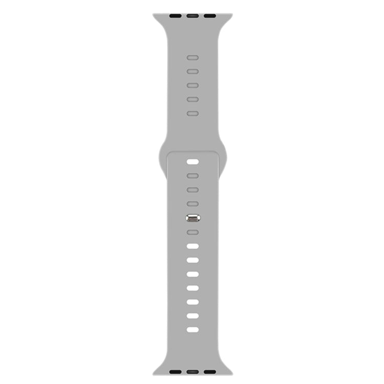 Cinturino in silicone liquido per Apple Watch Series, 7 41mm / 6&SE&5&4 40mm / 3&2&1 38mm, 7 45mm / 6&SE&5&4 44mm / 3&2&1 42mm