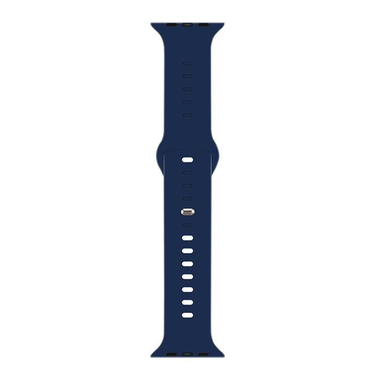 Cinturino in silicone liquido per Apple Watch Series, 7 41mm / 6&SE&5&4 40mm / 3&2&1 38mm, 7 45mm / 6&SE&5&4 44mm / 3&2&1 42mm