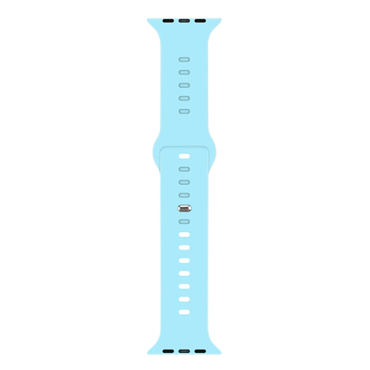 Cinturino in silicone liquido per Apple Watch Series, 7 41mm / 6&SE&5&4 40mm / 3&2&1 38mm, 7 45mm / 6&SE&5&4 44mm / 3&2&1 42mm