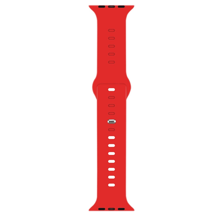 Cinturino in silicone liquido per Apple Watch Series, 7 41mm / 6&SE&5&4 40mm / 3&2&1 38mm, 7 45mm / 6&SE&5&4 44mm / 3&2&1 42mm