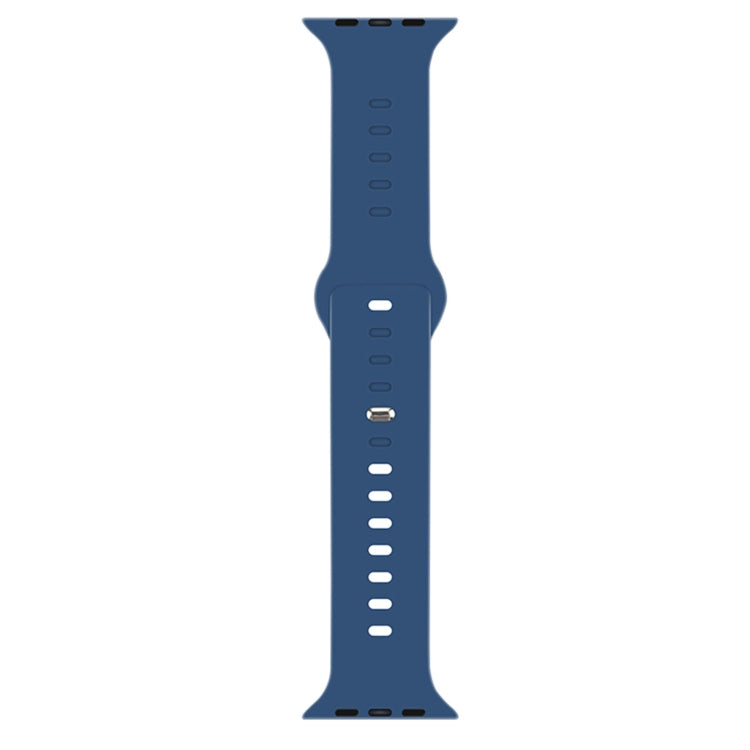 Cinturino in silicone liquido per Apple Watch Series, 7 41mm / 6&SE&5&4 40mm / 3&2&1 38mm, 7 45mm / 6&SE&5&4 44mm / 3&2&1 42mm
