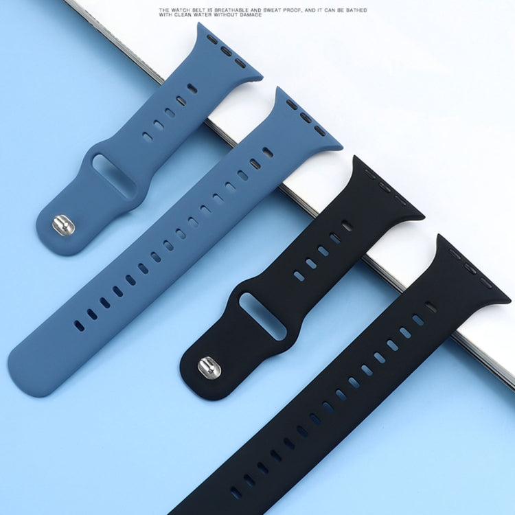 Cinturino in silicone liquido per Apple Watch Series, 7 41mm / 6&SE&5&4 40mm / 3&2&1 38mm, 7 45mm / 6&SE&5&4 44mm / 3&2&1 42mm