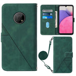 Custodia per cellulare in pelle con flip in rilievo 3D a tracolla, For Nokia C30, For Nokia G300, For Nokia C01 Plus, For Nokia C1 2020