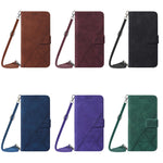 Custodia per cellulare in pelle con flip in rilievo 3D a tracolla, For Nokia C20, For Nokia C20 Plus, For Nokia G20 / G10 / 6.3, For Nokia X20 / X10