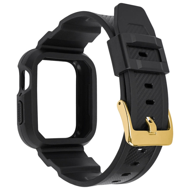 Cinturino sportivo integrato in fibra di carbonio per Apple Watch Series, 7 41mm / 6&SE&5&4 40mm / 3&2&1 38mm, 7 45mm / 6&SE&5&4 44mm / 3&2&1 42mm