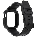 Cinturino sportivo integrato in fibra di carbonio per Apple Watch Series, 7 41mm / 6&SE&5&4 40mm / 3&2&1 38mm, 7 45mm / 6&SE&5&4 44mm / 3&2&1 42mm