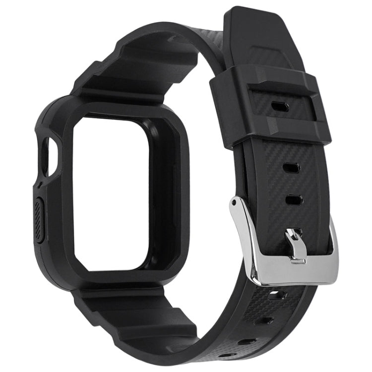 Cinturino sportivo integrato in fibra di carbonio per Apple Watch Series, 7 41mm / 6&SE&5&4 40mm / 3&2&1 38mm, 7 45mm / 6&SE&5&4 44mm / 3&2&1 42mm