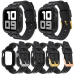 Cinturino sportivo integrato in fibra di carbonio per Apple Watch Series, 7 41mm / 6&SE&5&4 40mm / 3&2&1 38mm, 7 45mm / 6&SE&5&4 44mm / 3&2&1 42mm