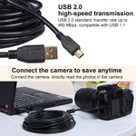 Mini cavo dati di estensione per fotocamera da 5 pin a USB 2.0, 10m, 12m, 15m, 20m