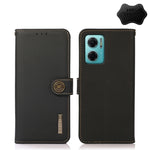 Custodia per telefono RFID KHAZNEH Custer in vera pelle, For Sony Xperia 10 IV, For Xiaomi Redmi Note 11E / Redmi 10 5G